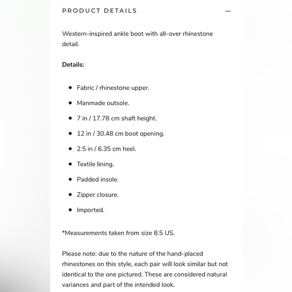 Women’s rhinestone cowboy style heeled boots sz 9 (pink) - Picture 13 of 13